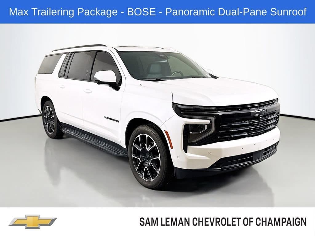 2025 Chevrolet Suburban RST — photo 1 of 36