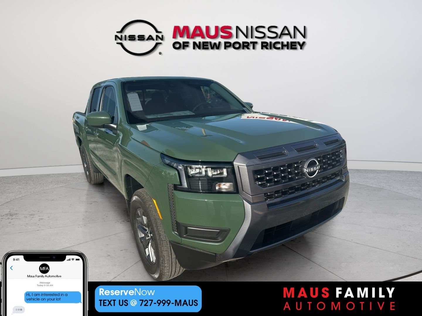 2026 Nissan Frontier SV — photo 1 of 46