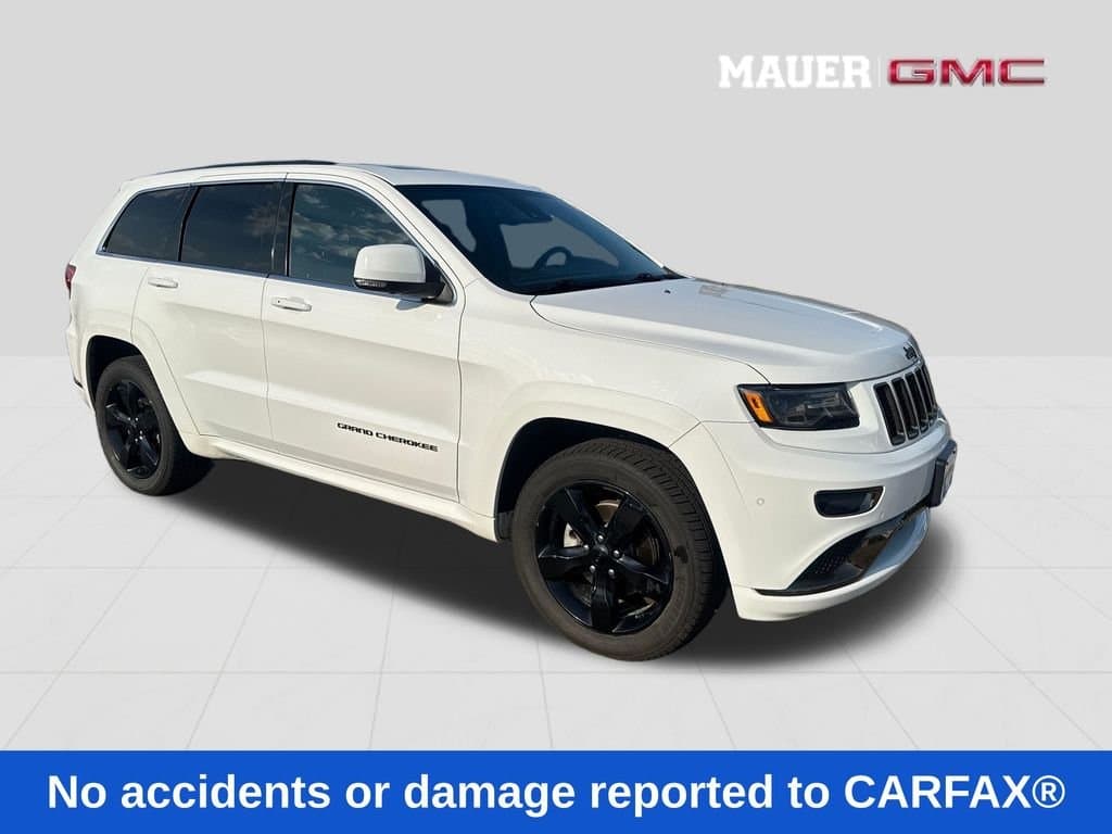 2015 Jeep Grand Cherokee Overland — photo 1 of 28