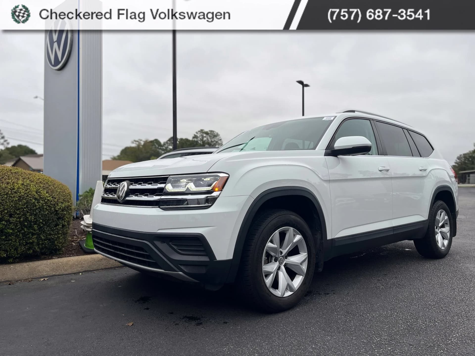 2019 Volkswagen Atlas 2.0T S — photo 1 of 45