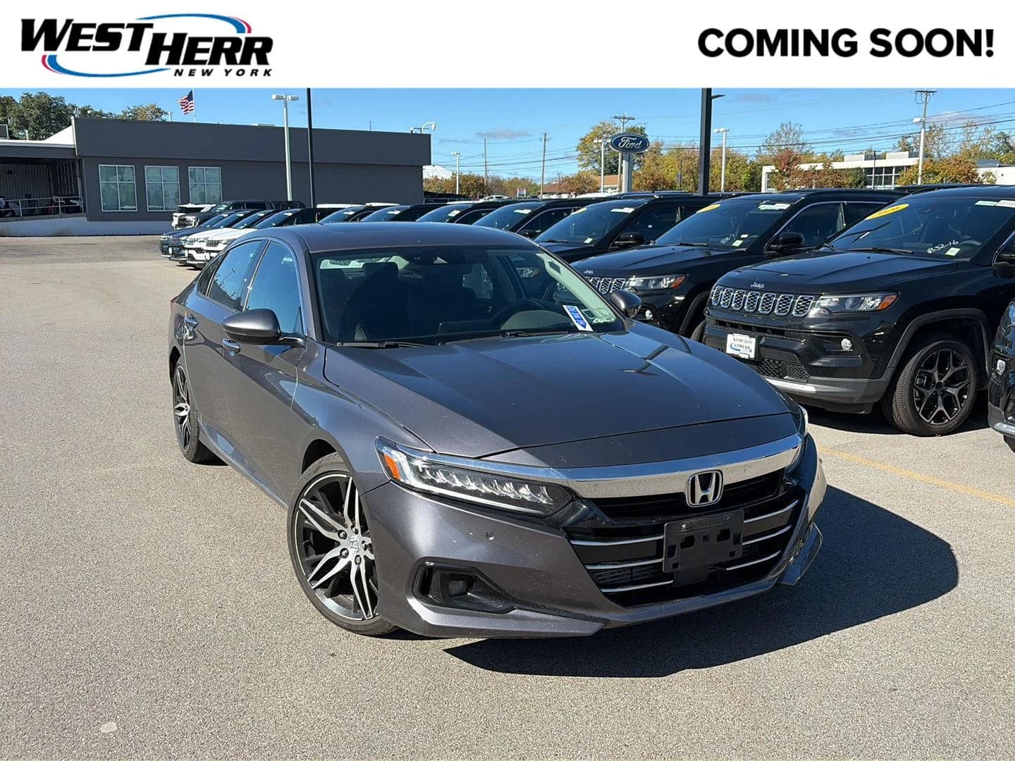 2021 Honda Accord Sedan Touring — photo 1 of 21