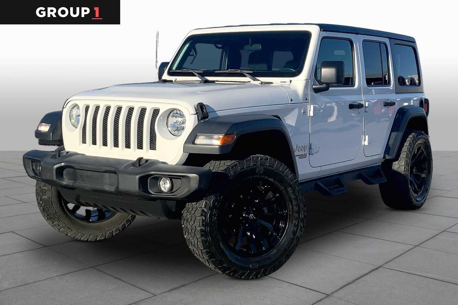 2018 Jeep Wrangler Unlimited Sport S — photo 1 of 34