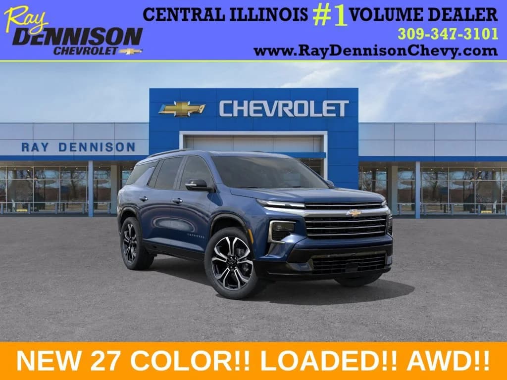 2027 Chevrolet Traverse AWD High Country — photo 1 of 24