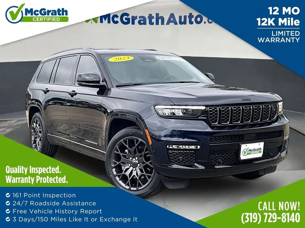 2023 Jeep Grand Cherokee L Summit — photo 1 of 38