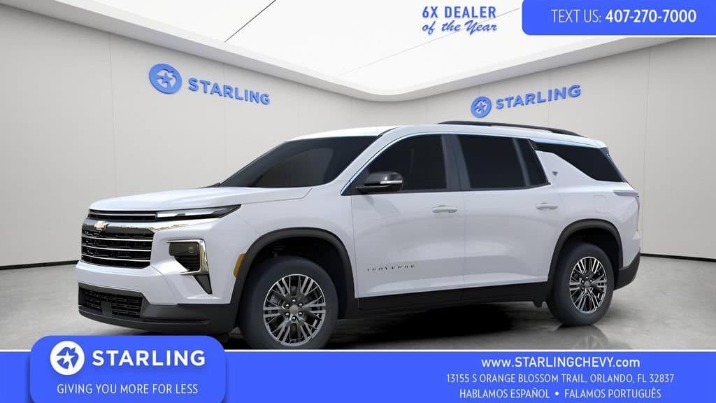 2027 Chevrolet Traverse FWD LT — photo 1 of 48