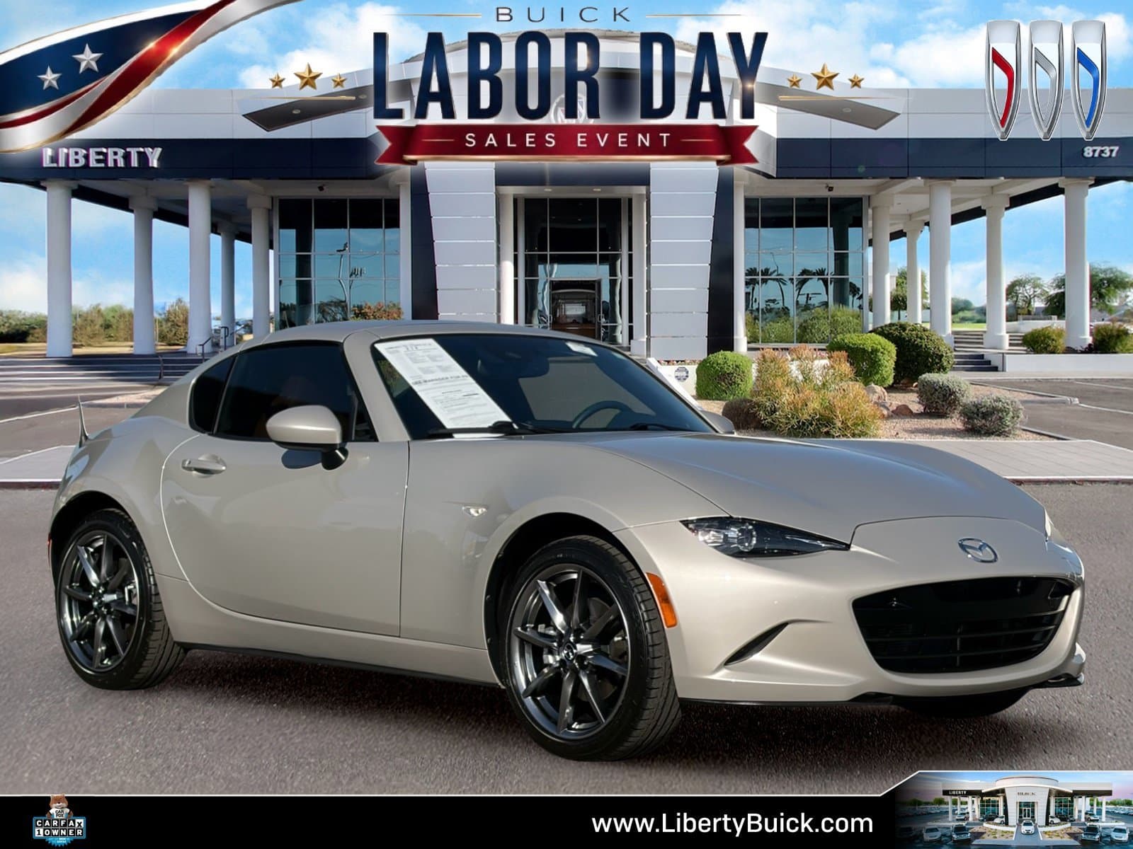 2023 Mazda MX-5 Miata RF Grand Touring — photo 1 of 34