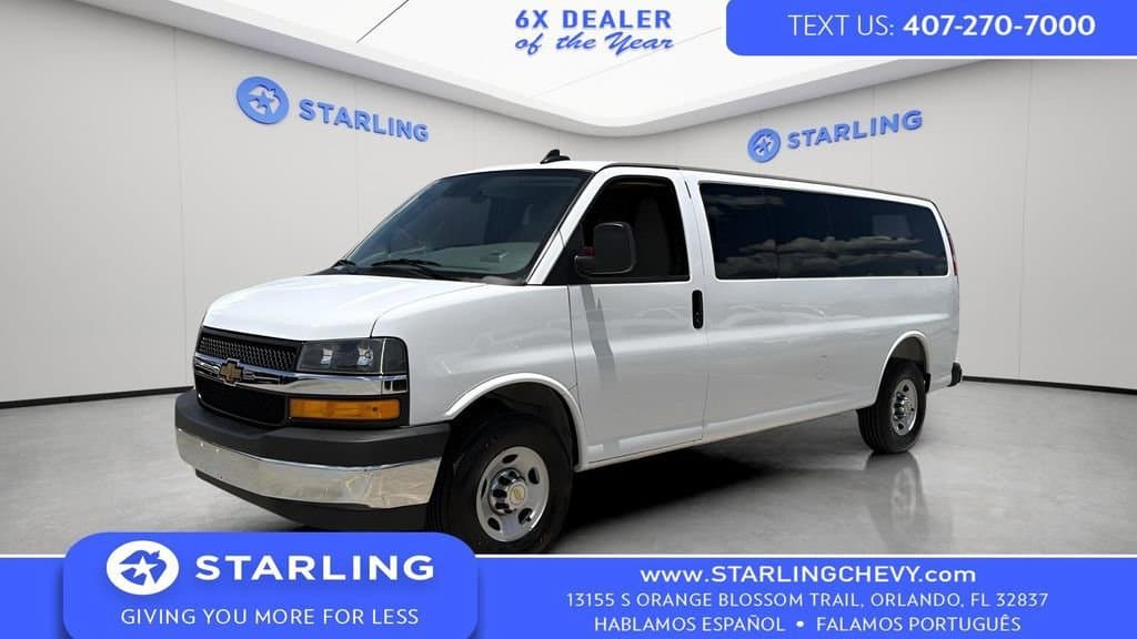 2025 Chevrolet Express Passenger 1LT — photo 1 of 36