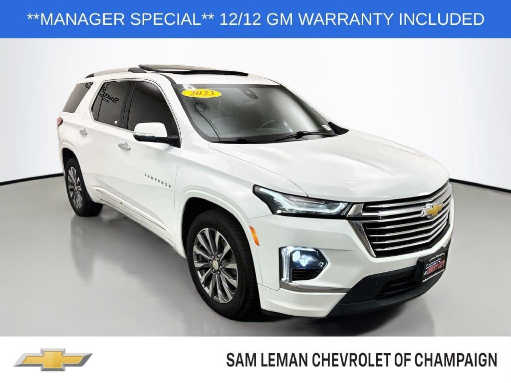 2023 Chevrolet Traverse Premier — photo 1 of 36
