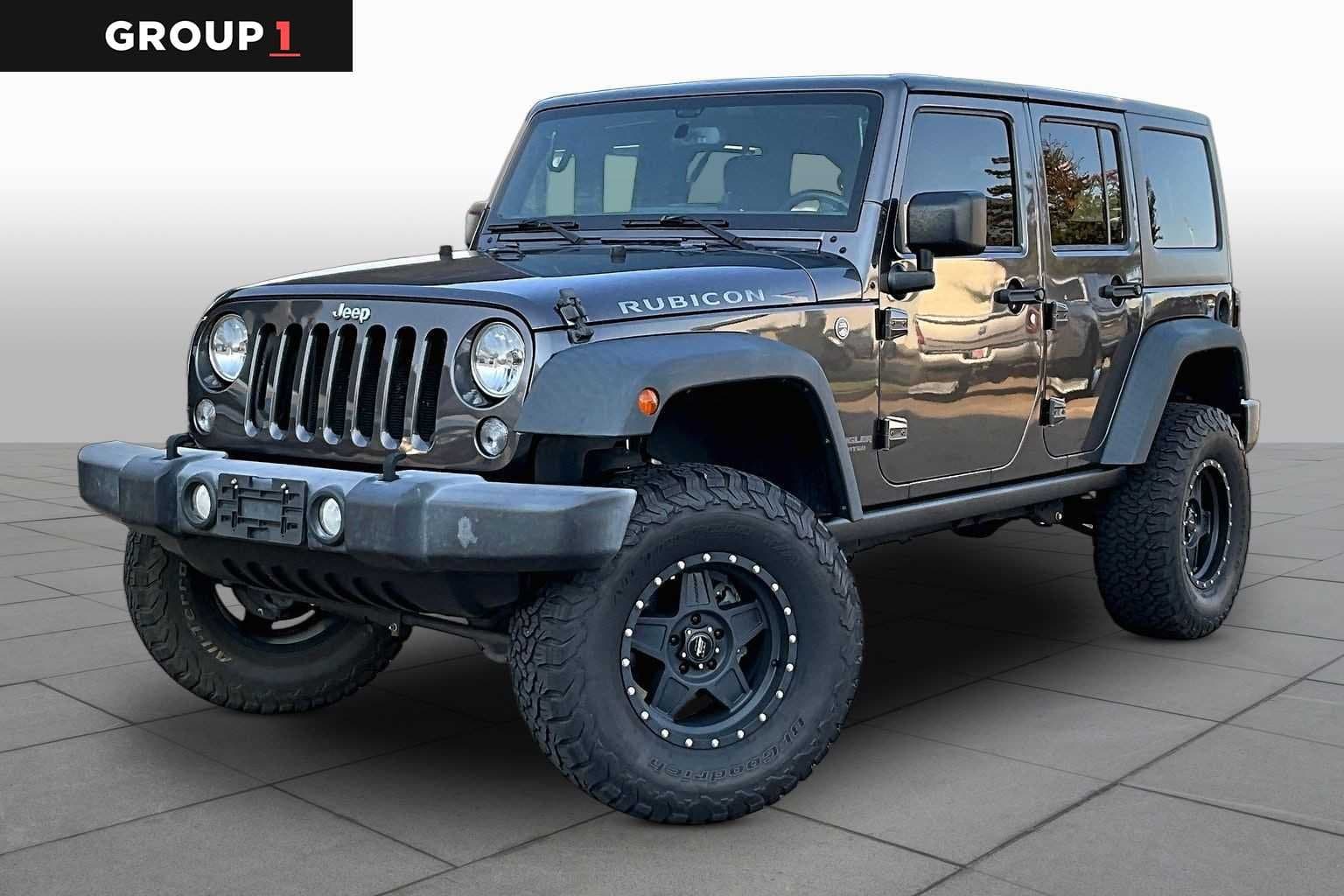 2016 Jeep Wrangler Unlimited Rubicon — photo 1 of 29
