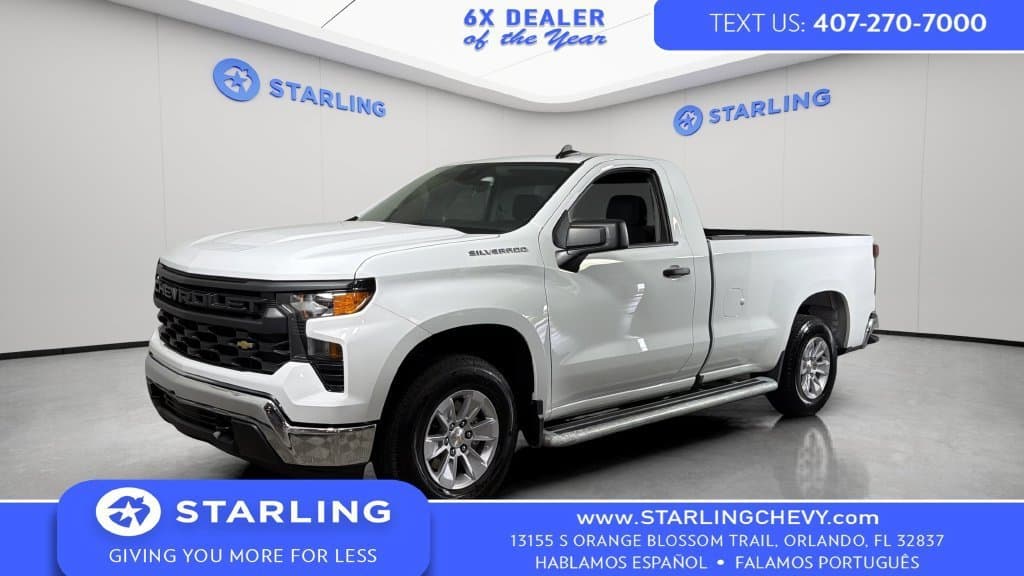 2025 Chevrolet Silverado 1500 Work Truck — photo 1 of 48