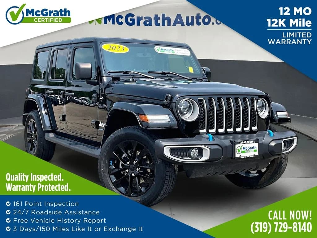 2023 Jeep Wrangler Sahara 4xe — photo 1 of 34