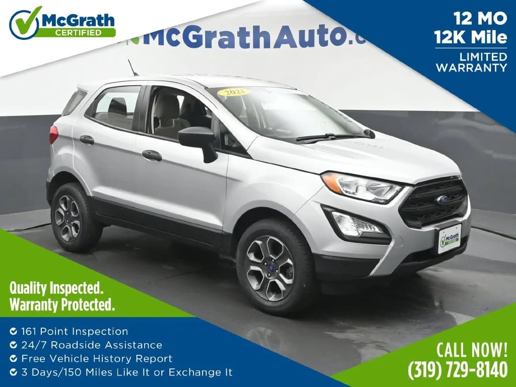 2021 Ford EcoSport S — photo 1 of 27