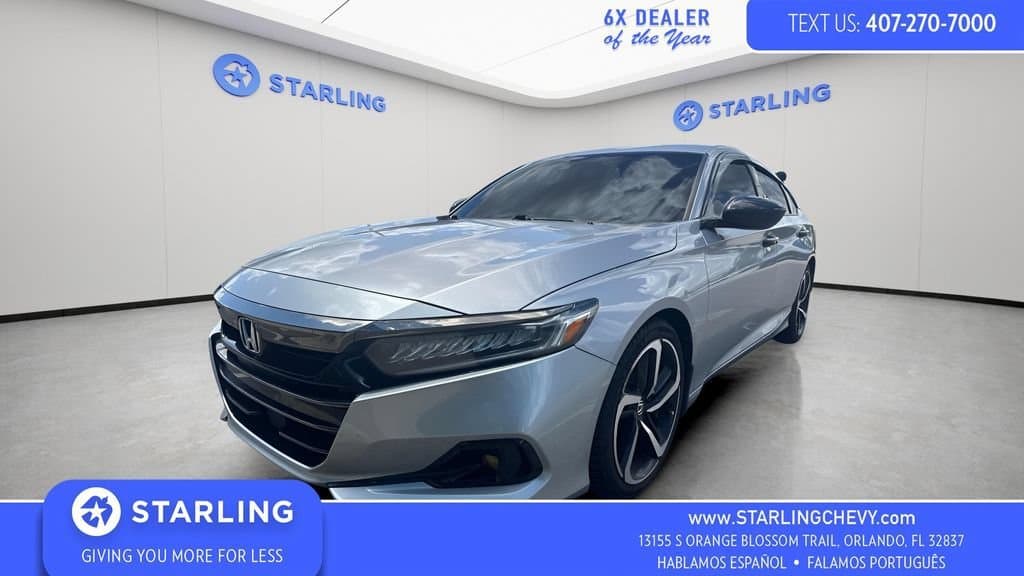 2021 Honda Accord Sport — photo 1 of 8