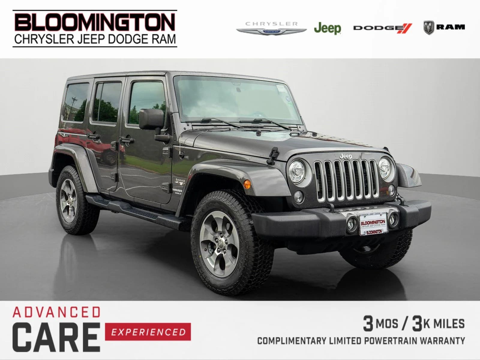 2017 Jeep Wrangler Unlimited Sahara — photo 1 of 30