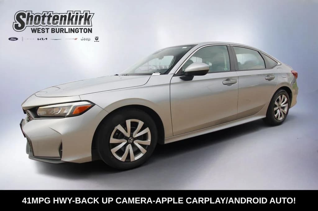 2025 Honda Civic LX — photo 1 of 35