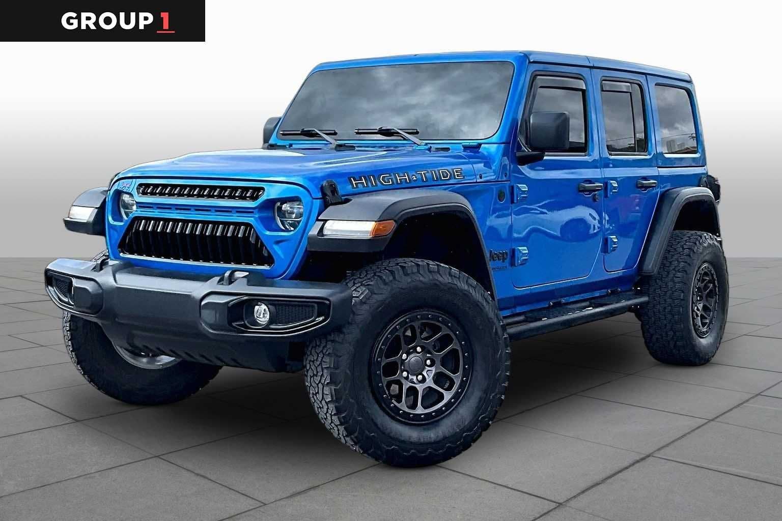 2022 Jeep Wrangler Unlimited High Tide — photo 1 of 33