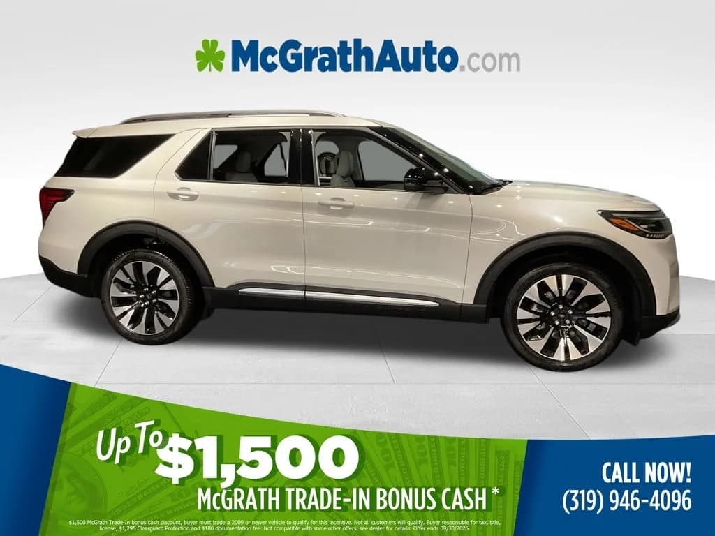2026 Ford Explorer Platinum — photo 1 of 25