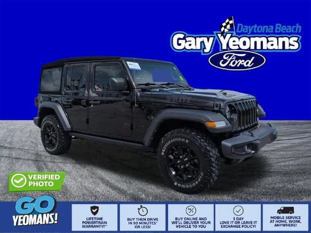 2022 Jeep Wrangler Unlimited Willys — photo 1 of 26