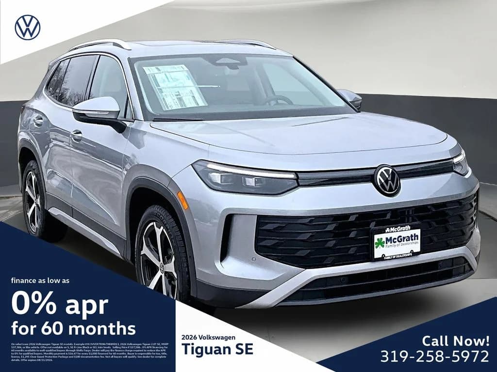 2026 Volkswagen Tiguan 2.0T SE — photo 1 of 16