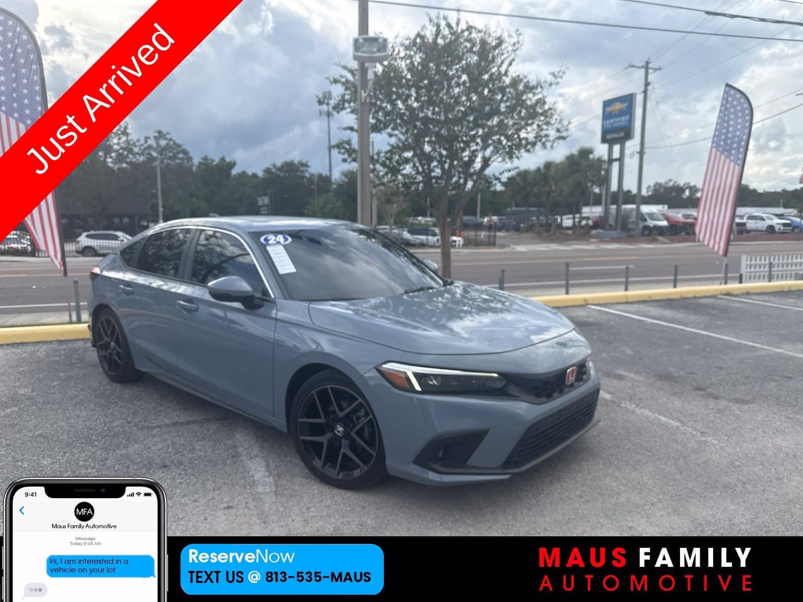 2024 Honda Civic Hatchback Sport Touring — photo 1 of 11