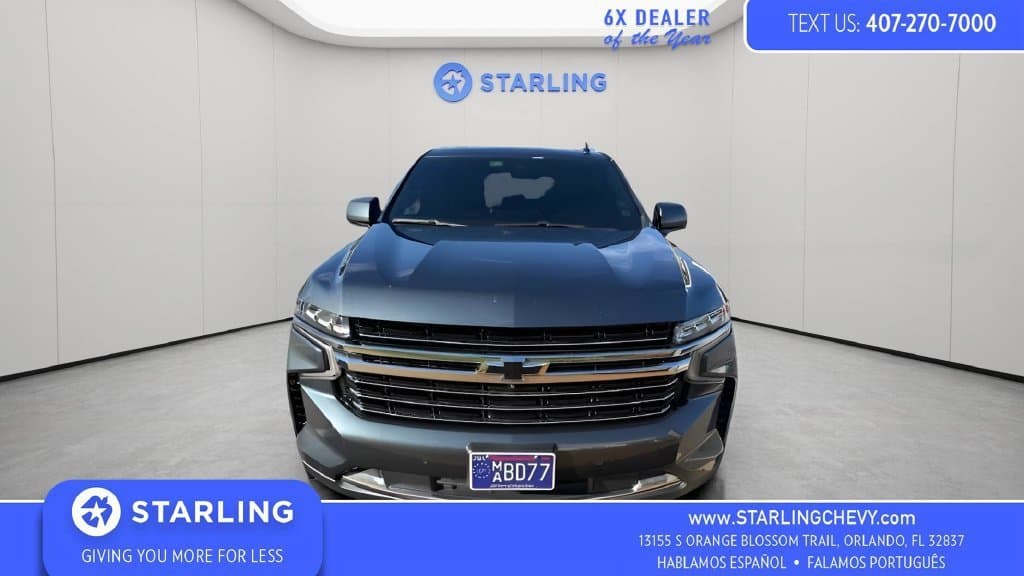 2021 Chevrolet Tahoe LT — photo 1 of 6