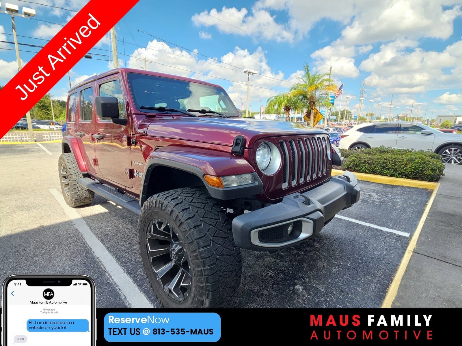 2022 Jeep Wrangler Unlimited Sahara — photo 1 of 11