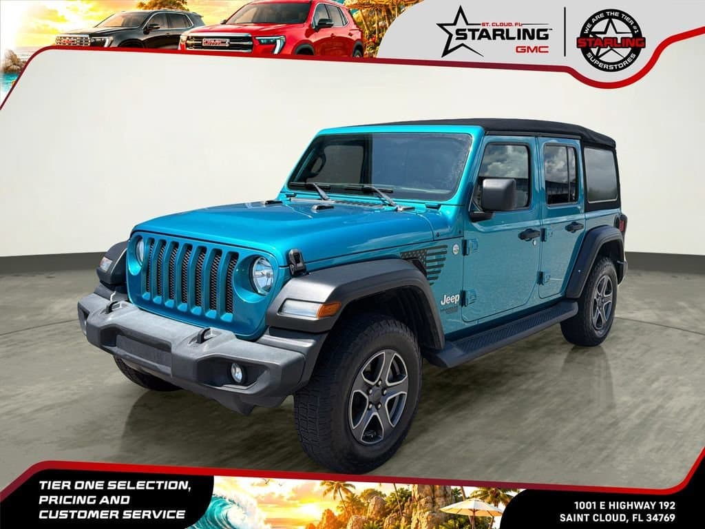 2019 Jeep Wrangler Unlimited Sport S 4x4 — photo 1 of 32