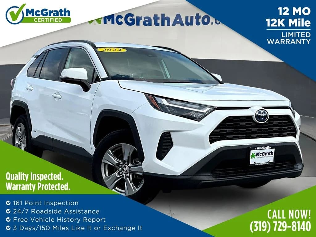 2024 Toyota RAV4 Hybrid LE — photo 1 of 37