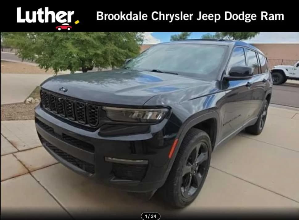 2023 Jeep Grand Cherokee L Limited — photo 1 of 11