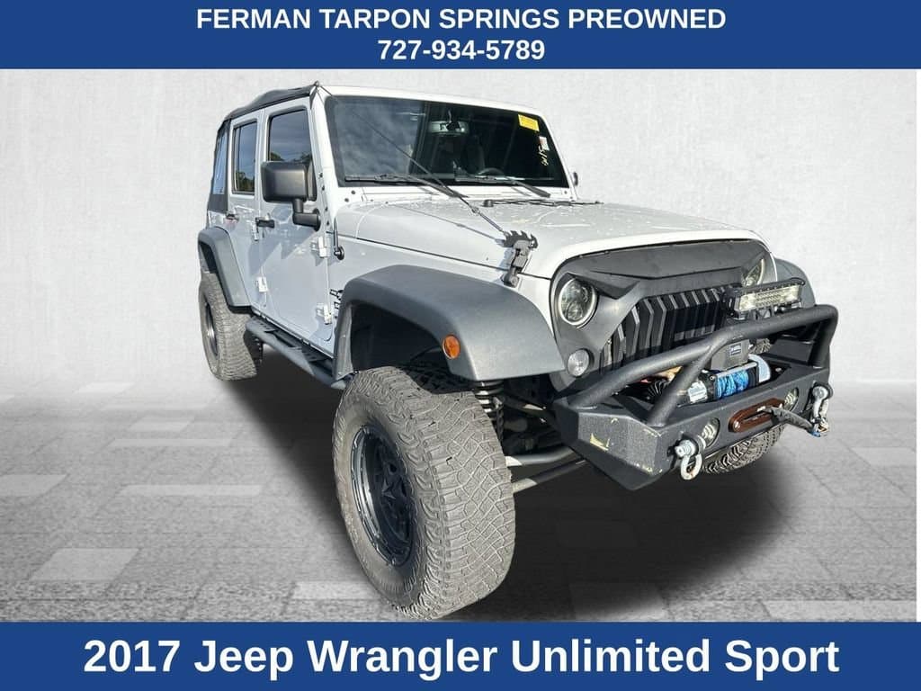 2017 Jeep Wrangler Unlimited Sport — photo 1 of 12