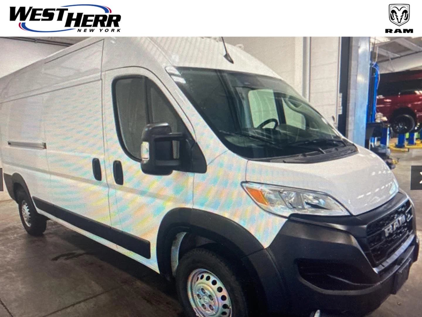 2025 RAM ProMaster Cargo Van Tradesman — photo 1 of 10