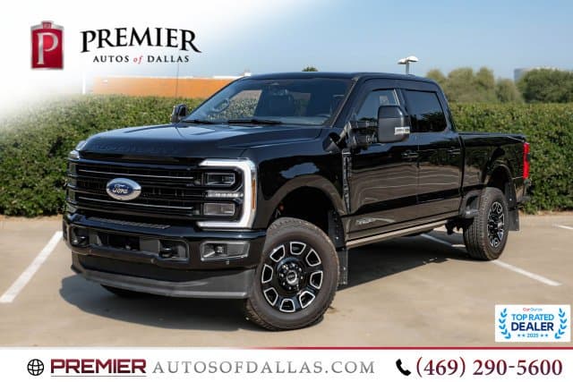 2025 Ford Super Duty F-350 SRW Platinum — photo 1 of 89