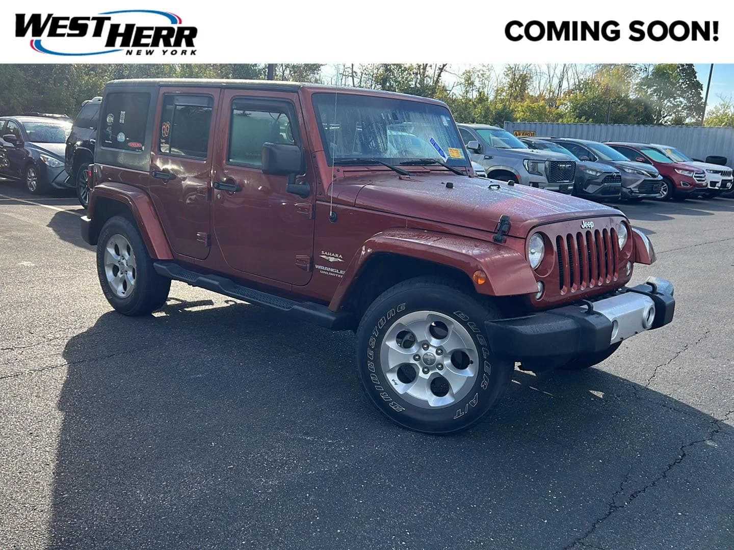 2014 Jeep Wrangler Unlimited Sahara — photo 1 of 7