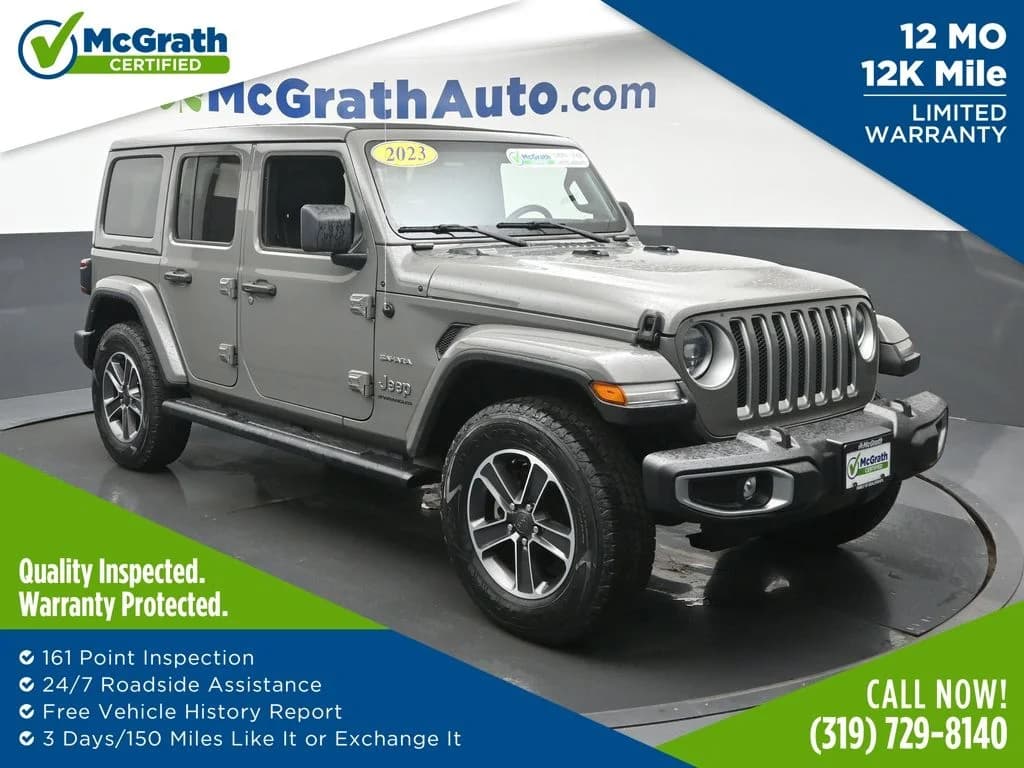 2023 Jeep Wrangler Sahara — photo 1 of 27