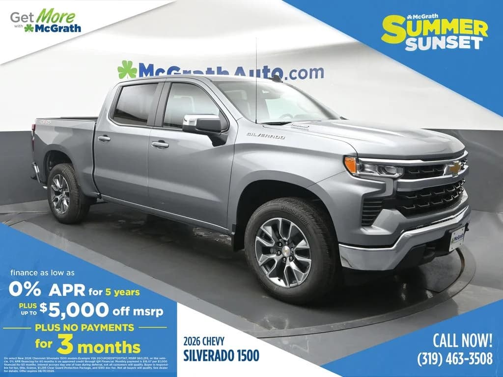 2026 Chevrolet Silverado 1500 LT — photo 1 of 28