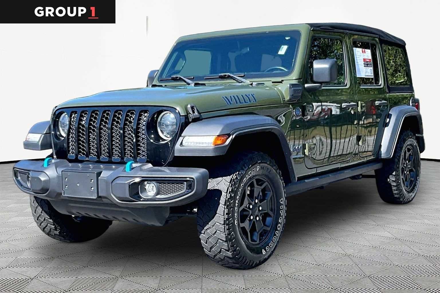 2023 Jeep Wrangler 4xe Willys — photo 1 of 34