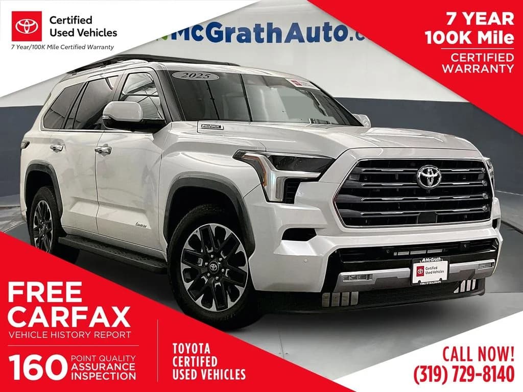 2025 Toyota Sequoia Limited — photo 1 of 40