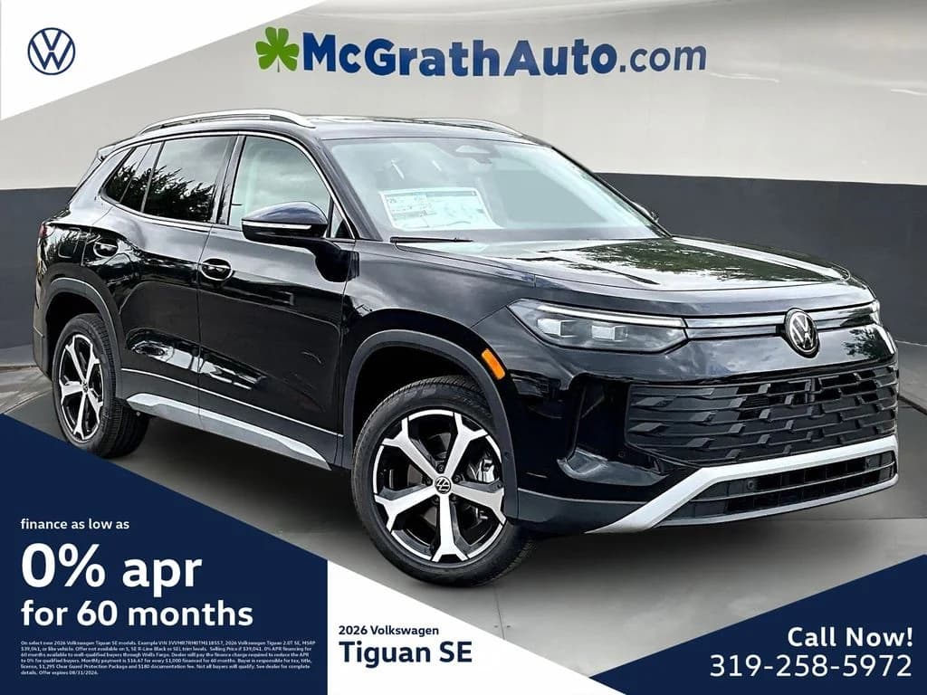2026 Volkswagen Tiguan 2.0T SE — photo 1 of 17