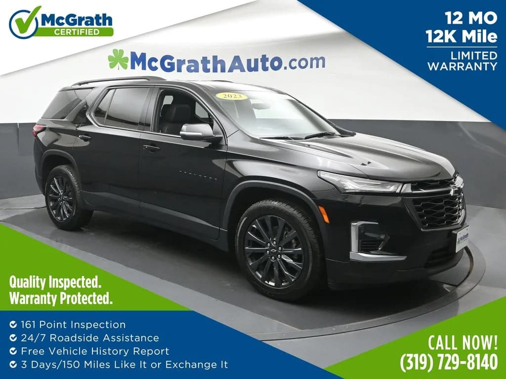 2023 Chevrolet Traverse RS — photo 1 of 30